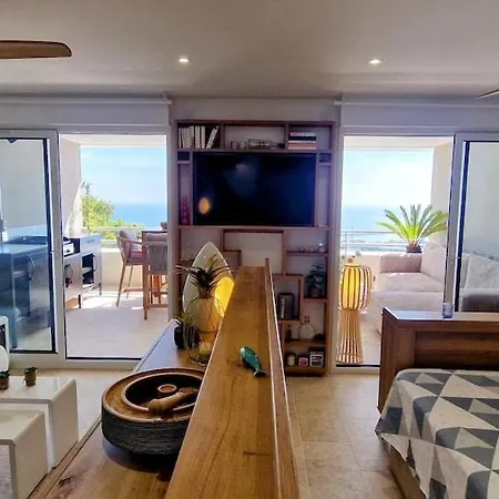 L'escapade, Vue Exceptionnelle, Standing, Piscine, Tennis, Climatisation, Parking アパート セット