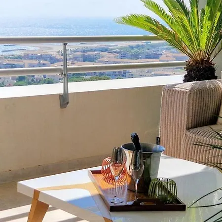 L'escapade, Vue Exceptionnelle, Standing, Piscine, Tennis, Climatisation, Parking Sète